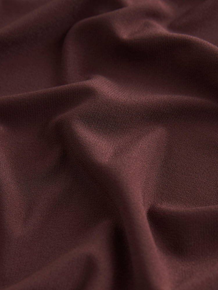 Chocolate Brown Sleeveless Midi Dress - Image 6 of 6 Chocolate Brown Sleeveless Midi Dress - Image 6 of 6