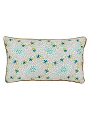 Land & Shore Green Dotty Outdoor Cushion - Image 2 of 2