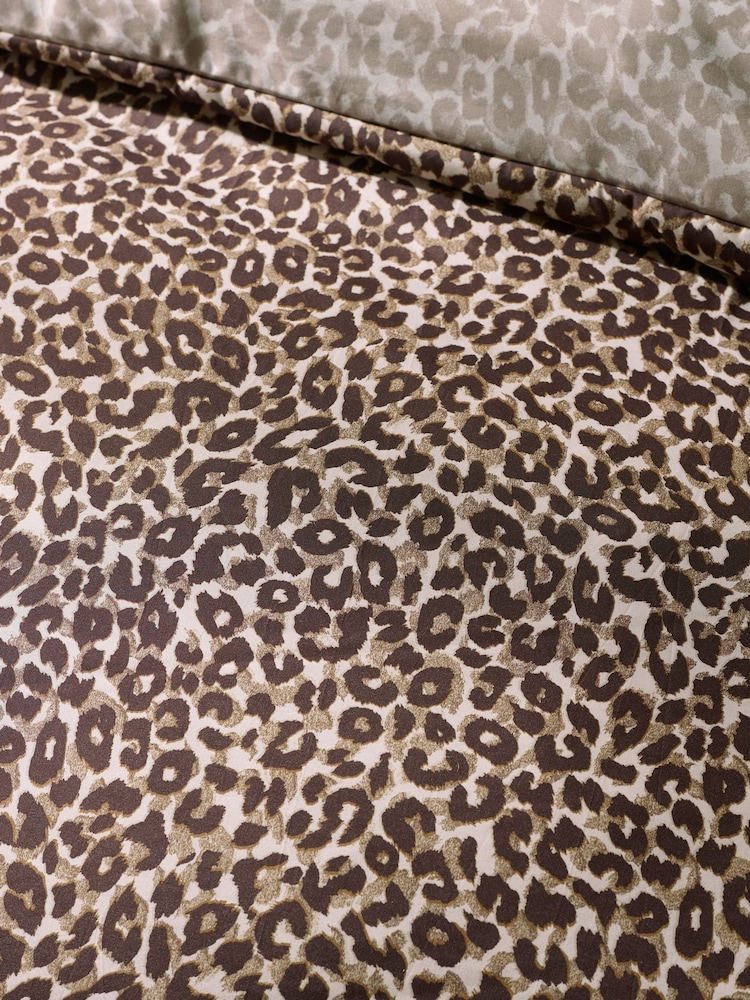 Catherine Lansfield Animal Print So Soft Reversible Duvet Cover and Pillowcase Set - Bild 4 von 4