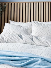 Helena Springfield Blue Leaf Sprig Cotton Rich Cover Set - Image 2 of 6