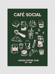 Joules 89 Frokostklubb-Print Veggkunst - Bilde 1 av 2