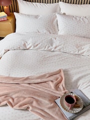 Helena Springfield Pink Snug Fleece Throw - Image 5 of 5