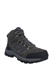 Hi-Tec Grey Bandera Expedition Waterproof Hiking Boots - Image 2 of 5