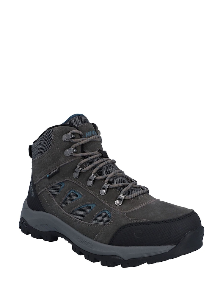 Hi-Tec Grey Bandera Expedition Waterproof Hiking Boots - Image 2 of 5