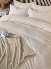 Helena Springfield Linen Twill Stripe Cotton Rich Cover Set - Image 3 of 6