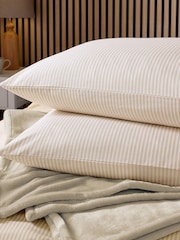 Helena Springfield Linen Twill Stripe Cotton Rich Cover Set - Image 4 of 6