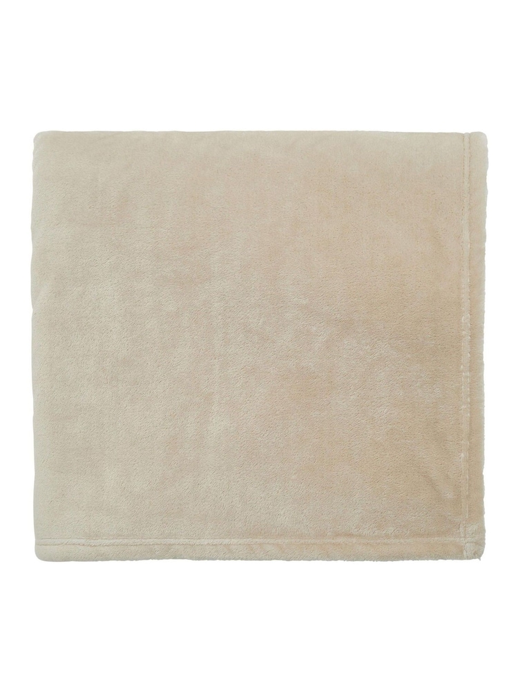 Helena Springfield Linen Snug Fleece Throw - Image 2 of 5 Helena Springfield Linen Snug Fleece Throw - Image 2 of 5