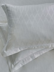 Bedeck of Belfast Silver Ravello Cotton Duvet Cover and Pillowcase Set - Image 4 of 4