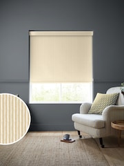 Emily Bond Gold Oscar Stripe Made to Measure Roller Blinds - Image 1 of 6