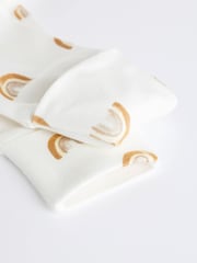 White Rainbow and Elephant Baby 100% Cotton Sleepsuits 4 Pack (0-2yrs) - Image 7 of 8