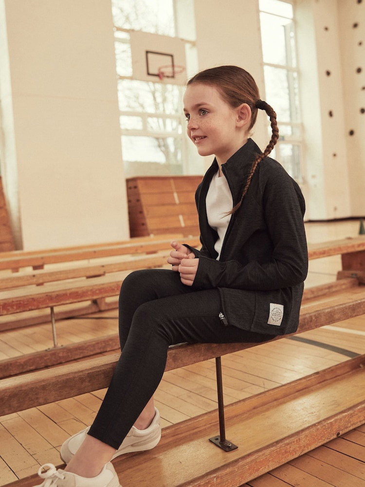 Schwarz - Sport-Leggings (3-16 Jahre) - Bild 1 von 4 Schwarz - Sport-Leggings (3-16 Jahre) - Bild 1 von 4