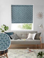 MissPrint Ink Bloom Made to Measure Roller Blinds - Image 1 of 6