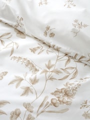 Bianca Natural Thea Floral Cotton Reversible Duvet Cover Set - Image 5 of 5