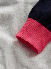 Boden Grey Meg Saddle Sleeve Jumper - Image 6 of 6