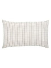 Helena Springfield Linen Tranquil Check Cotton Rich Cover Set - Image 5 of 6