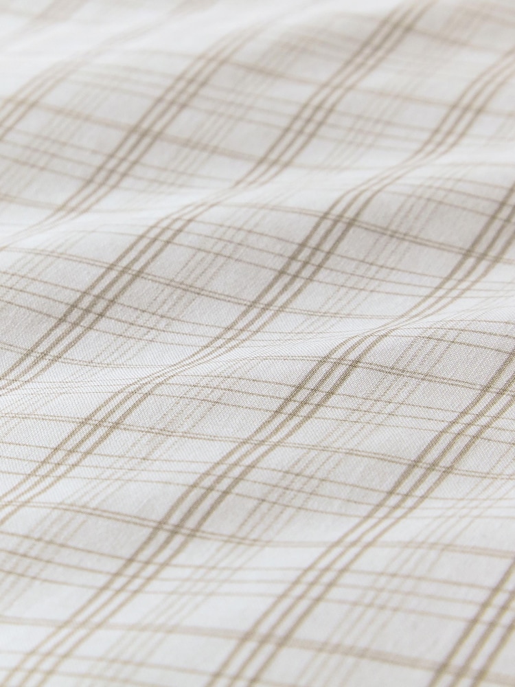 Helena Springfield Linen Tranquil Check Cotton Rich Cover Set - Image 6 of 6