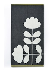 Orla Kiely Cut Stem Moss 100% Cotton Bath Mat - Imagem 2 de 2