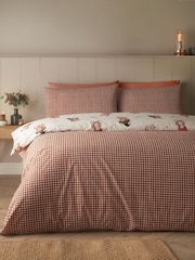 Parure de lit réversible Catherine Lansfield Scare Bears Housse de couette et taie d'oreiller Ensemble - Image 3 sur 5