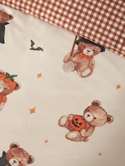 Parure de lit réversible Catherine Lansfield Scare Bears Housse de couette et taie d'oreiller Ensemble - Image 5 sur 5