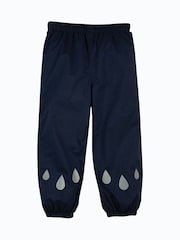 Frugi Blue Polyester Waterproof Trousers - Image 1 of 2