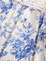 Laura Ashley Walled Garden Kleid mit Rüschenärmeln - Bild 13 von 14