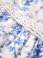 Laura Ashley Walled Garden Kleid mit Rüschenärmeln - Bild 14 von 14