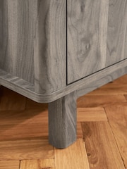 Dark Arches Mango Wood Effect Small Sideboard - Image 5 of 11