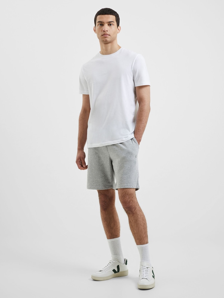 French Connection Grey Light Jersey Shorts - Image 1 of 4