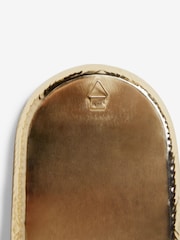 Gold Set of 3 Decorative Wall Mirrors - Image 4 of 4
