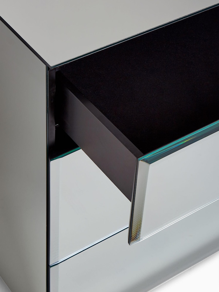Mirror Sloane Glass Collection Luxe Chest of Drawers - Image 2 of 7