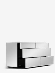 Mirror Sloane Glass Collection Luxe Chest of Drawers - Image 6 of 7