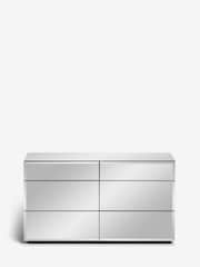 Mirror Sloane Glass Collection Luxe Chest of Drawers - Image 7 of 7