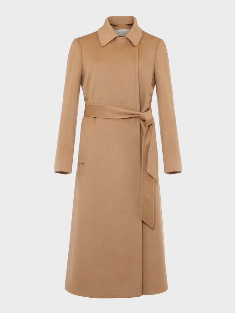Hobbs Brown Petite Petite Liva Coat - Image 4 of 4 Hobbs Brown Petite Petite Liva Coat - Image 4 of 4