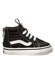 Vans Kids Sk8 Hi-Zip Trainers - Image 1 of 7
