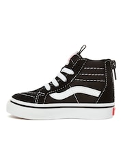 Vans Kids Sk8 Hi-Zip Trainers - Image 2 of 7