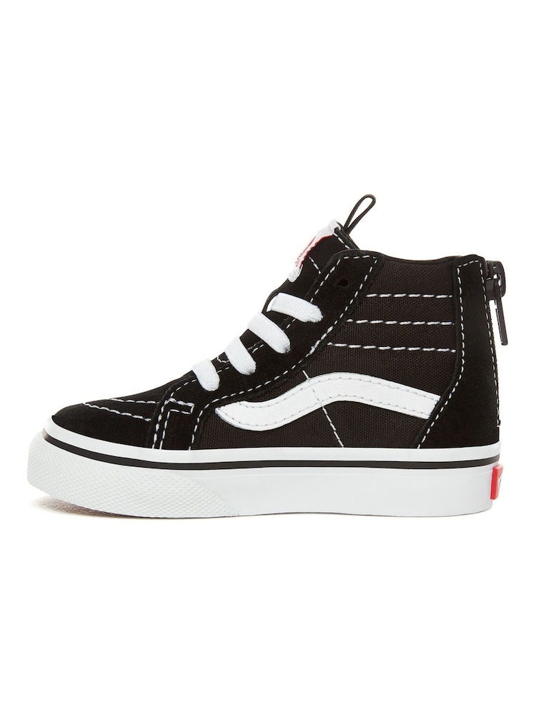 Vans Kids Sk8 Hi-Zip Trainers - Image 2 of 7 Vans Kids Sk8 Hi-Zip Trainers - Image 2 of 7