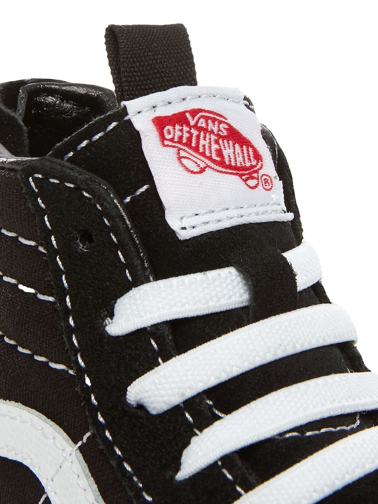 Vans Kids Sk8 Hi-Zip Trainers - Image 7 of 7