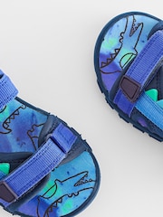 Blau - Leichte Trekker-Sandalen mit verstellbaren Riemen - Bild 5 von 5