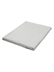 Bedeck of Belfast Silver 400 Thread Cound Sateen Flat Fitted Bed Sheet - Image 2 of 2