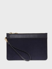 Hobbs Blue Lundy Wristlet Bag - Image 3 of 4