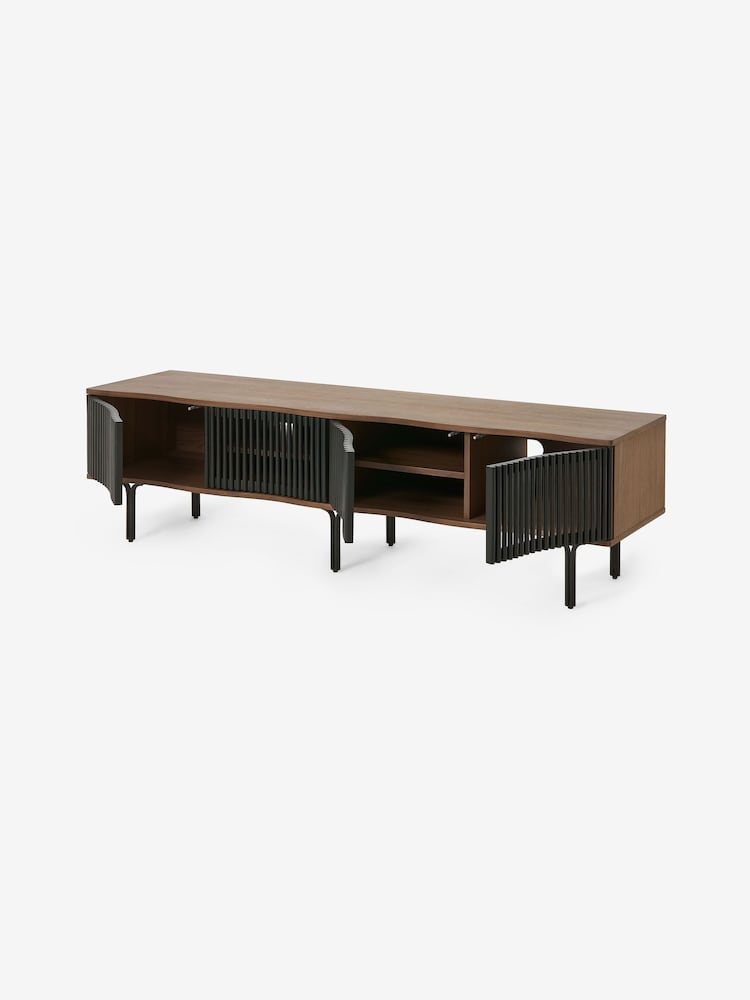 MADE.COM Walnut Zaragoza TV Unit - Image 2 of 3