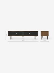 MADE.COM Walnut Zaragoza TV Unit - Image 3 of 3