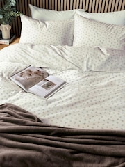 Helena Springfield Chocolate Leaf Sprig Cotton Rich Cover Set - Image 3 of 6