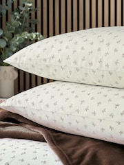 Helena Springfield Chocolate Leaf Sprig Cotton Rich Cover Set - Image 4 of 6