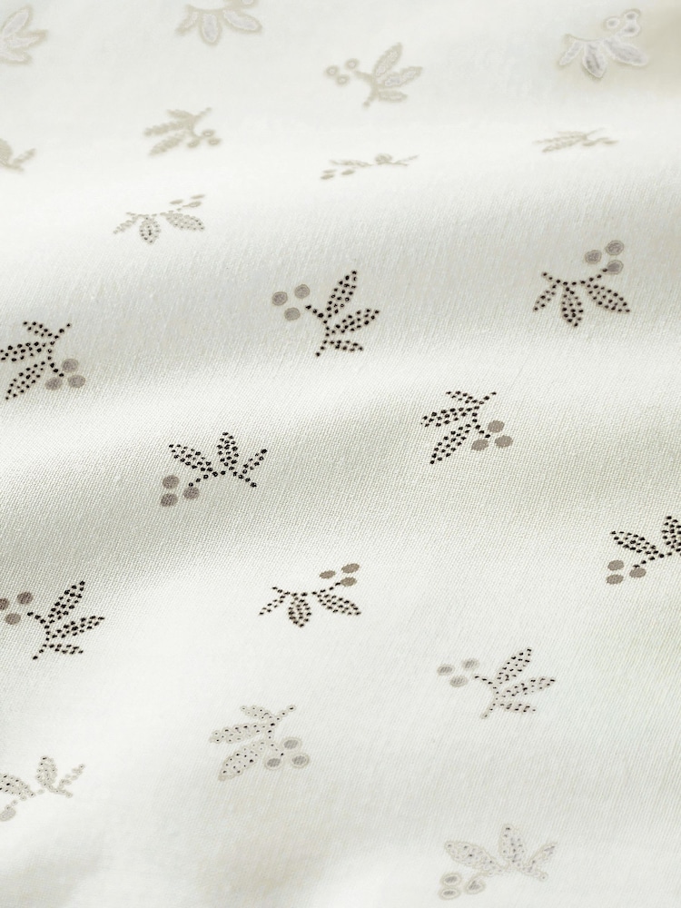 Helena Springfield Chocolate Leaf Sprig Cotton Rich Cover Set - Image 6 of 6 Helena Springfield Chocolate Leaf Sprig Cotton Rich Cover Set - Image 6 of 6