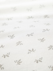 Helena Springfield Grey Leaf Sprig Cotton Rich Cover Set - Image 6 of 6