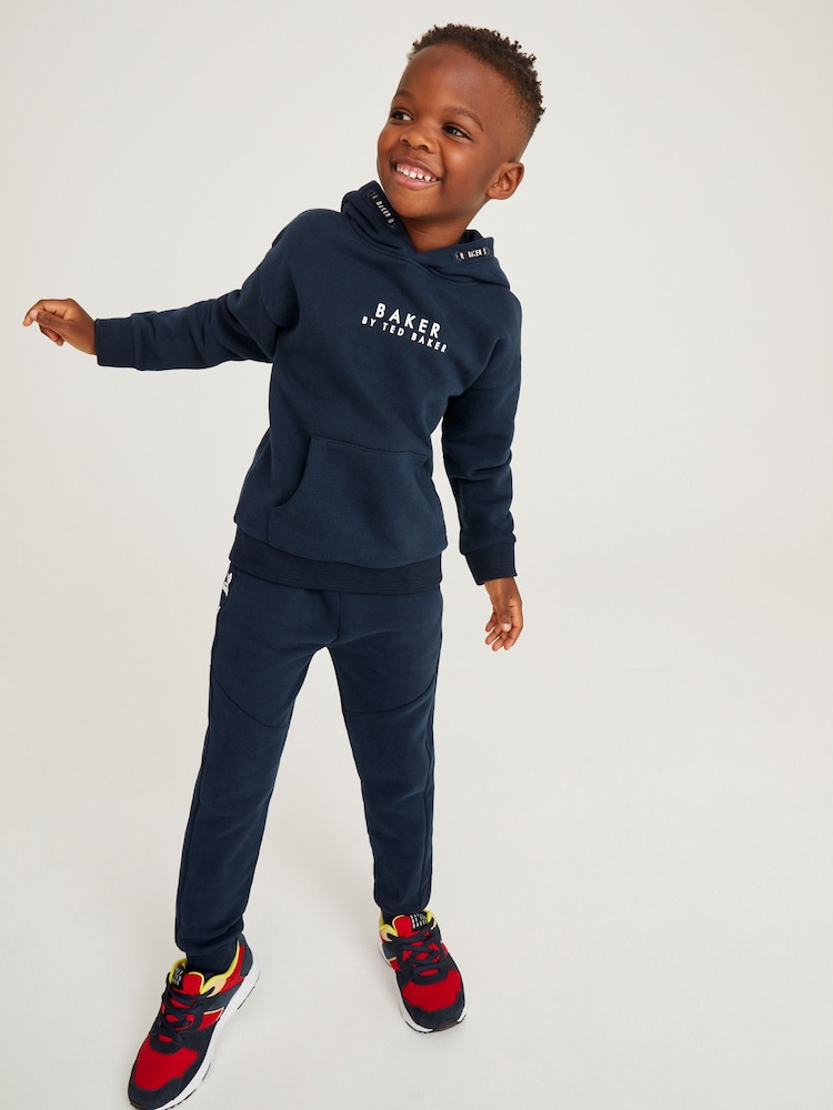 Baker by Ted Baker Overhead 100% Cotton Hoodie - Image 1 of 8
