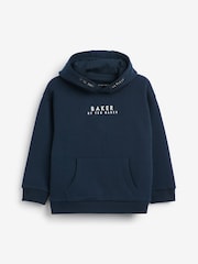 Baker by Ted Baker Overhead 100% Cotton Hoodie - Image 6 of 8