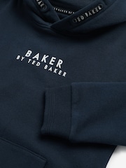 Baker by Ted Baker Overhead 100% Cotton Hoodie - Image 8 of 8