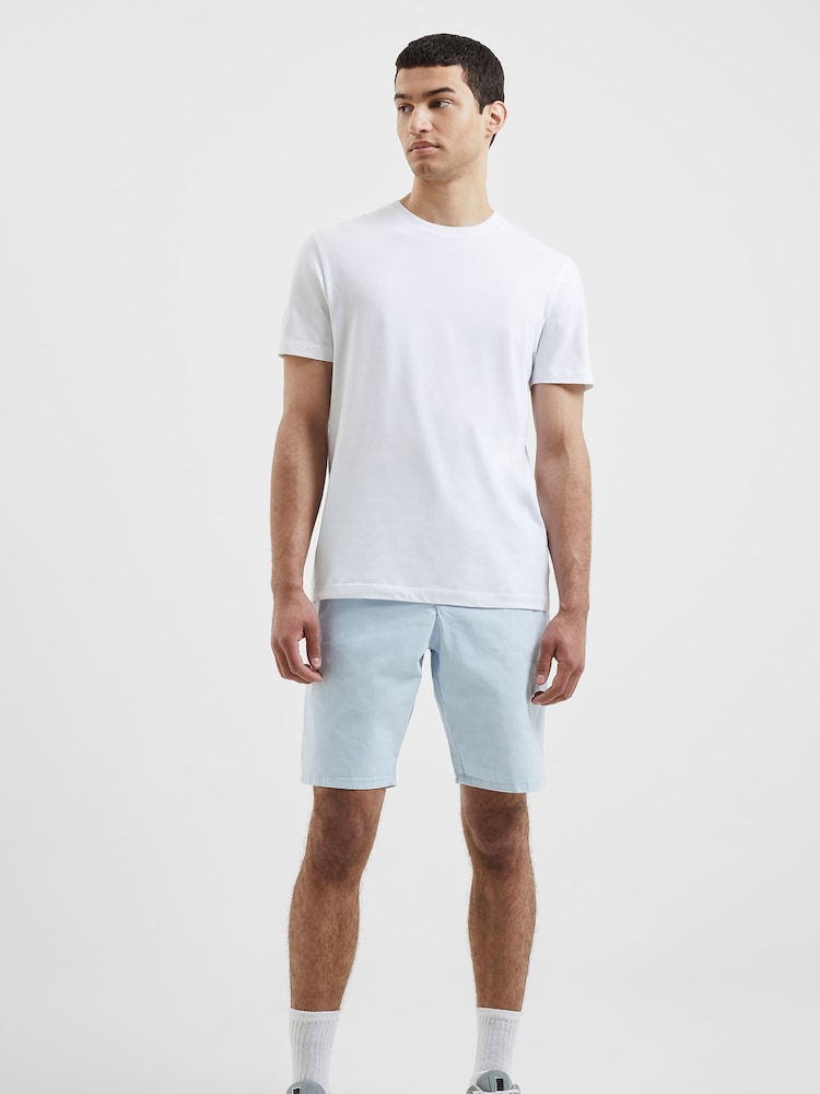 French Connection Blue Chino Shorts - Image 1 of 3